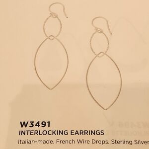 Silpada .925 Sterling Silver Earrings
